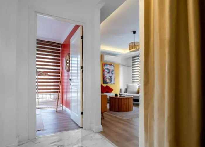 Апартаменты Boho-chic 1br In Firuzaga - Near Galata