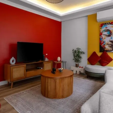 Boho-chic 1br In Firuzaga - Near Galata